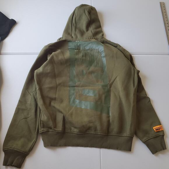 McLaren Ricciardo Pullover Hoodie Mens Medium Green F1 Racing Sweatshirt Stichd - Picture 2 of 12